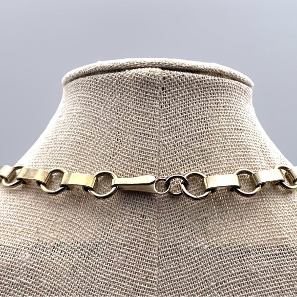 Vintage 50s Pastel Filigree Floral Necklace and Earring  Set - Picture 15 of 16